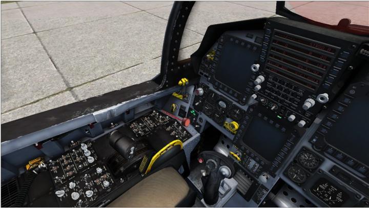 FSX里F-15E的前座